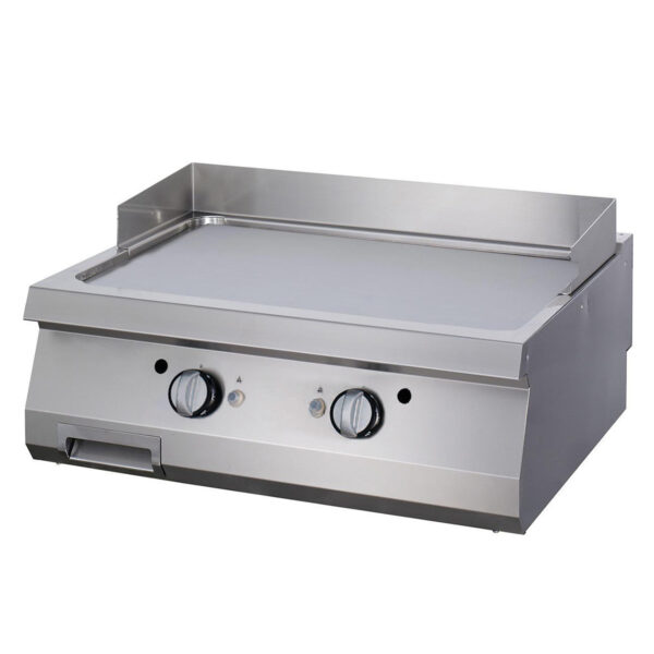 plaque gaz double chrome 90cm