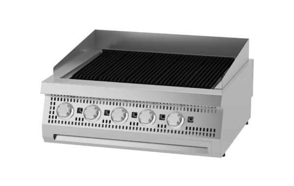Barbecue gaz professionnel 5 brûleurs