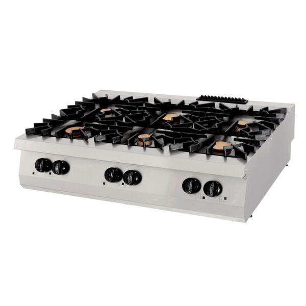 Cuisinière gaz professionnelle 90cm