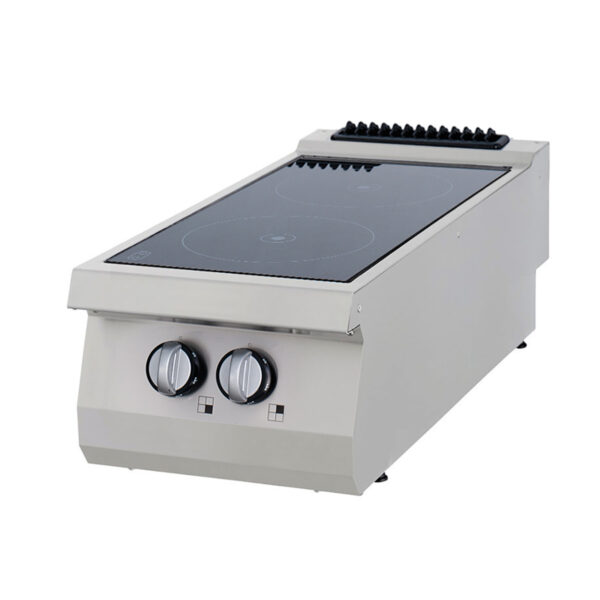 Cuisinière infrarouge 2 brûleurs 90cm
