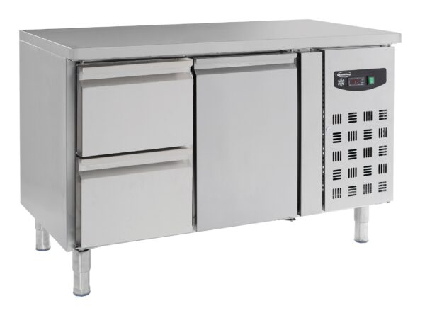 Table réfrigérée 700L 1 porte 2 tiroirs