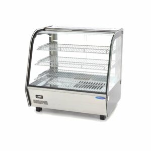Vitrine chaude professionnelle 120L