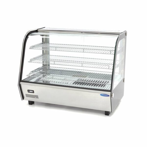 Vitrine chaude - 160 L - 85,6 cm - 3 étagères