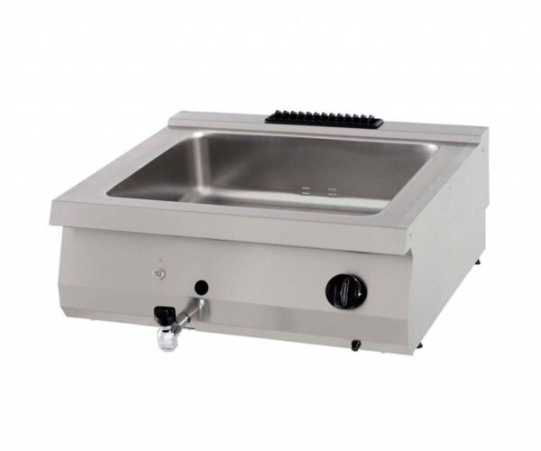 Bain-marie professionnel gaz double
