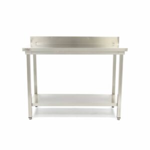 Table inox réglable hauteur cuisine