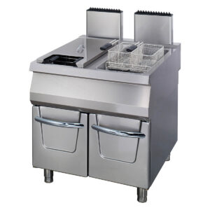 friteuse professionnelle double gaz