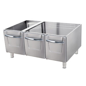 meuble rangement triple 90cm portes