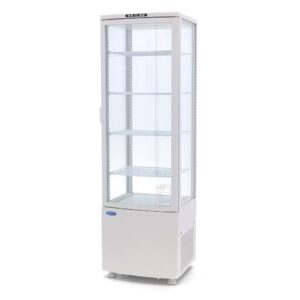 Vitrine réfrigérée 52cm blanche 235L