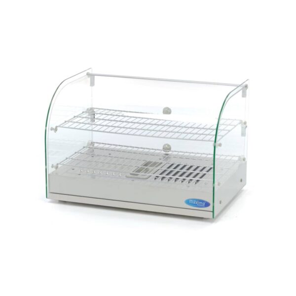 Vitrine chaude - 45 L - 55 cm - 2 étagères