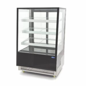 Vitrine pâtisserie sur roulettes