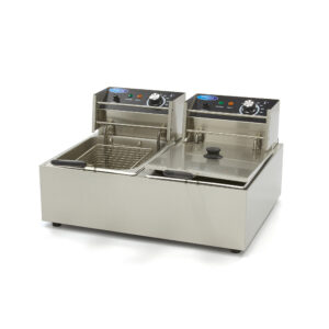 friteuse double 6L grande capacité