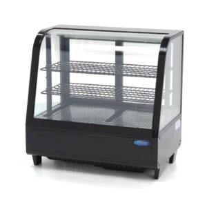 Vitrine pâtisserie coulissante 100L