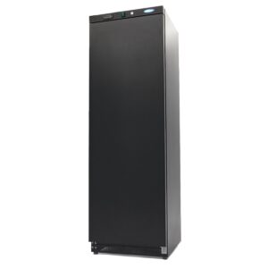 Congélateur 400L 6 étagères noir