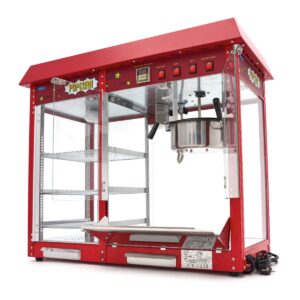 Machine popcorn vitrine chauffante