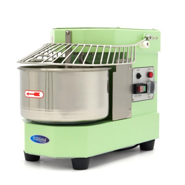 Pétrin à spirale / pétrin à pâte - 8 L - 4,5 kg de pâte - vert
