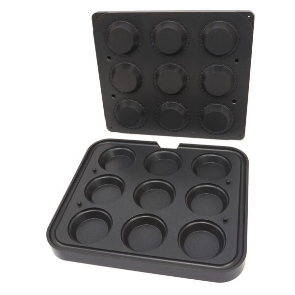 Moule à Tartelette - Rond - 89/65 mm - 9 pièces