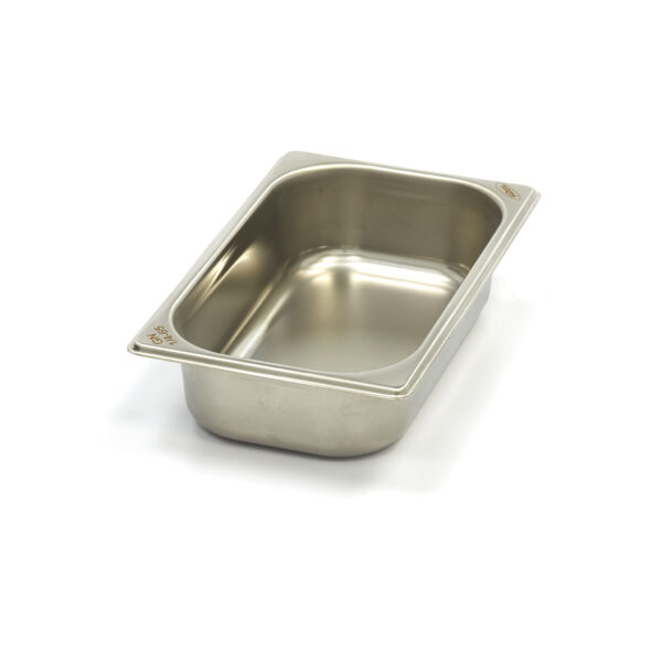 Récipient Gastronorm inox 1/4 GN 6.5cm