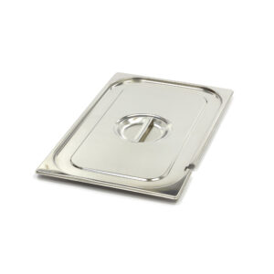 Couvercle GN 1/1 inox ouverture cuillère