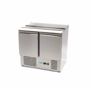 saladette professionnelle 2 portes