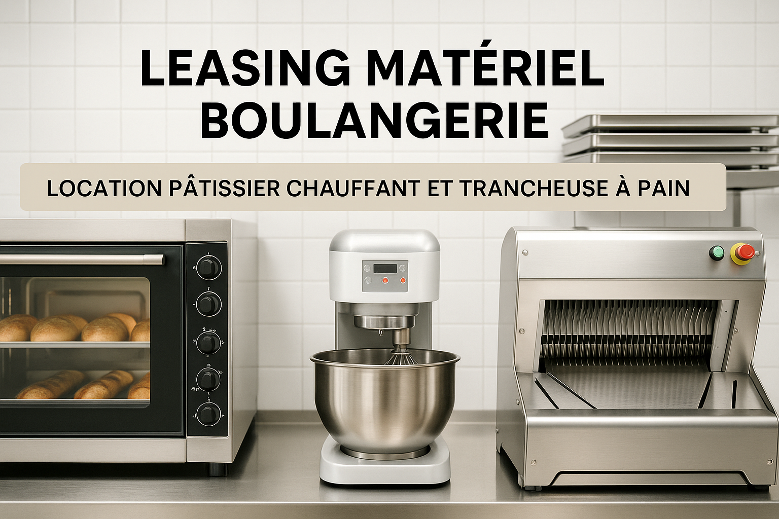 Leasing et location matériel Boulangerie