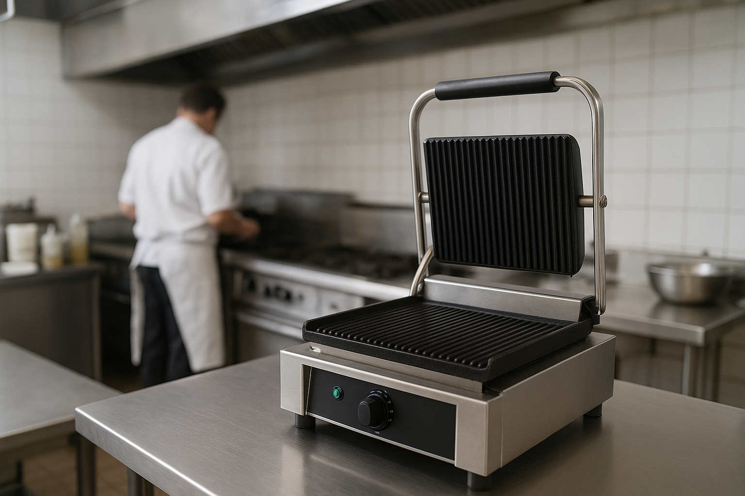 grill panini location inox professionnel en cuisine snacking