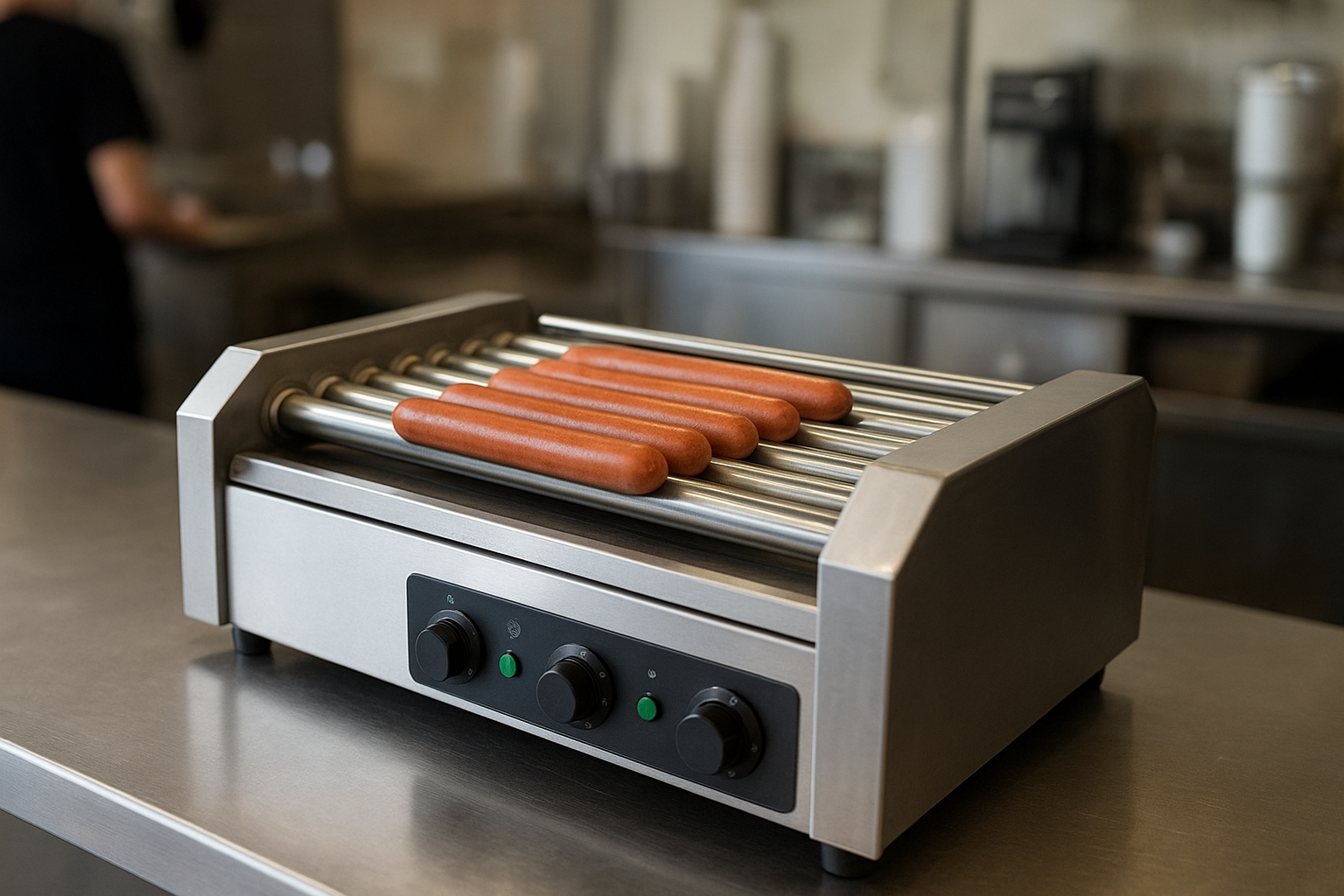 chauffe saucisse location en inox pour foodtruck et festivals