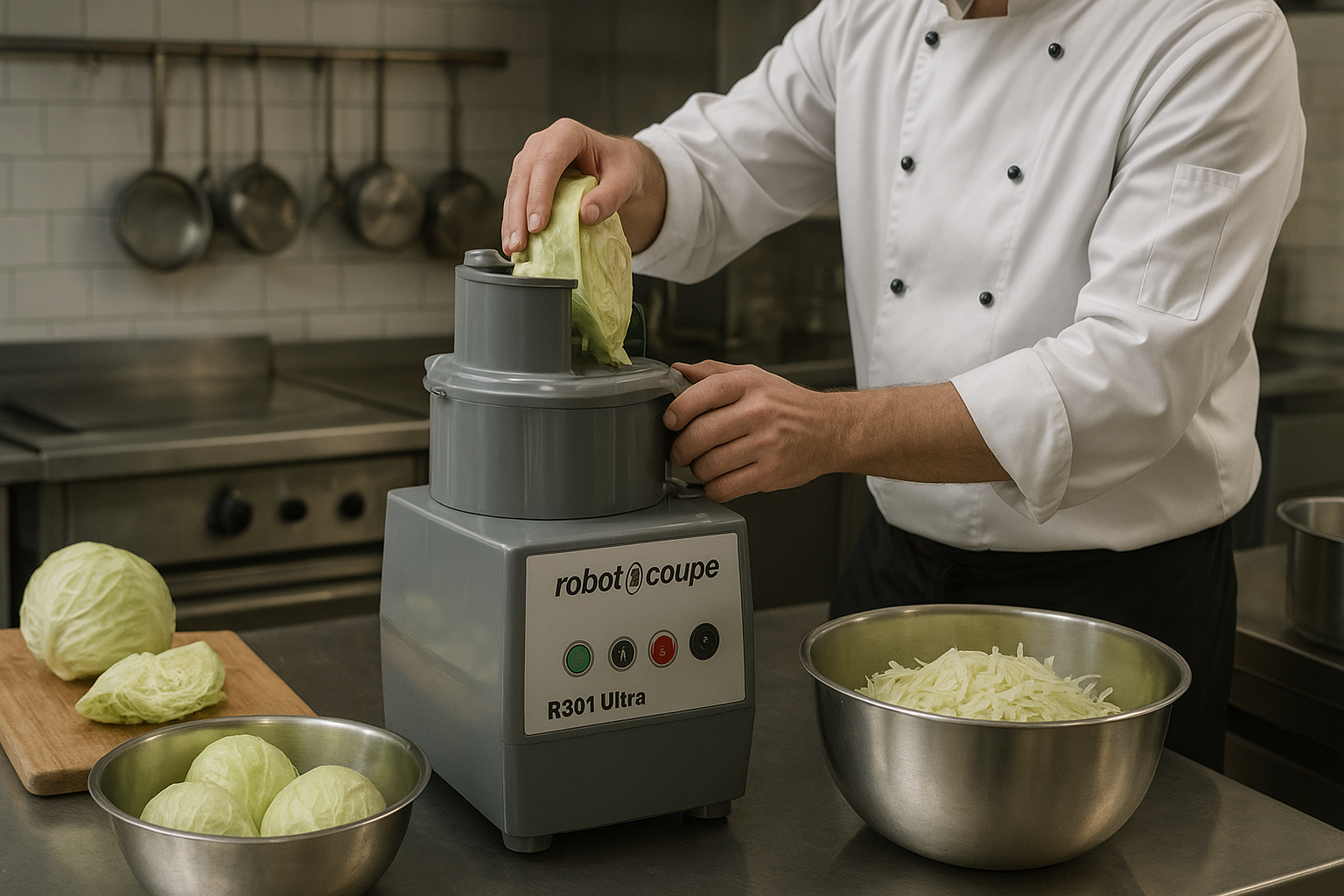 robot coupe professionnel leasing utilisé en cuisine professionnelle